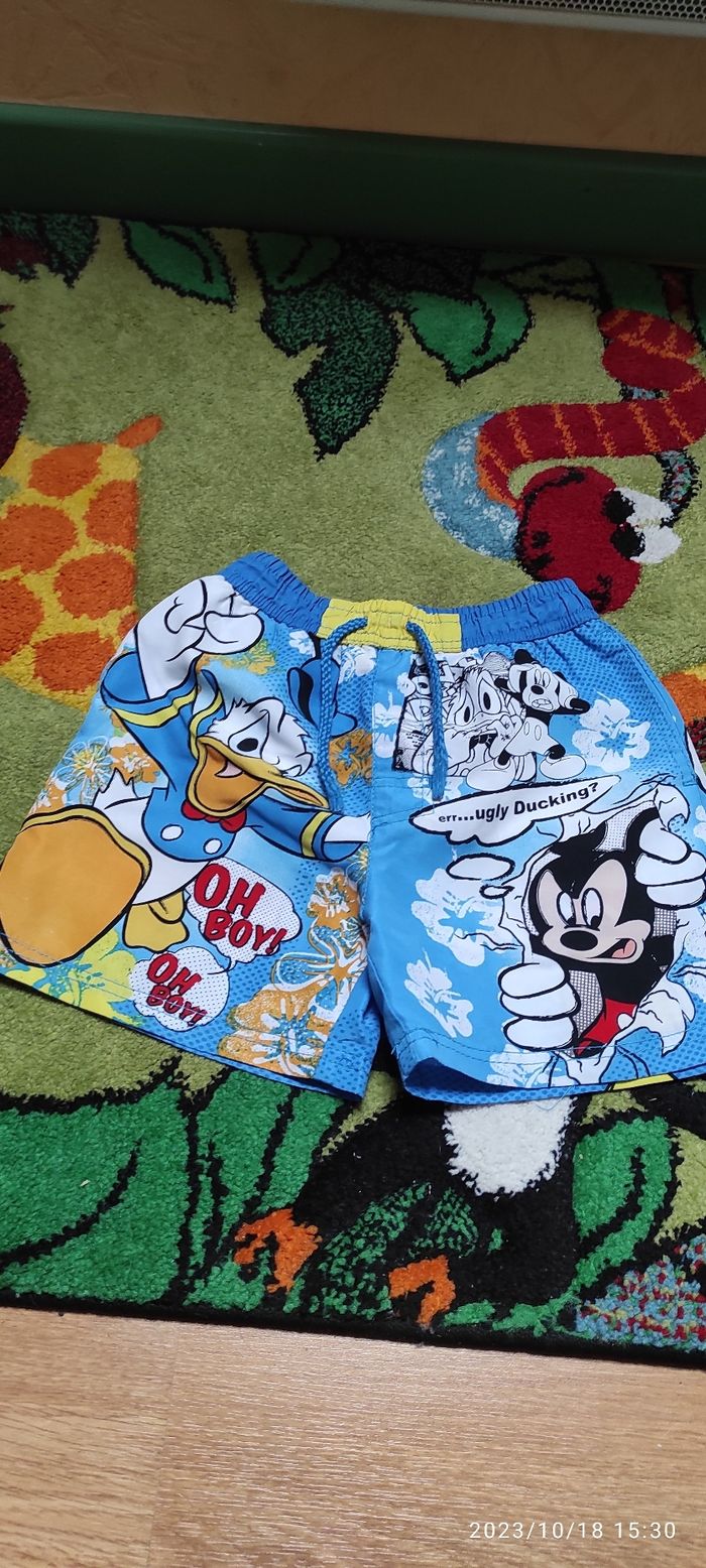 Bermuda de bain Mickey 6 ans
