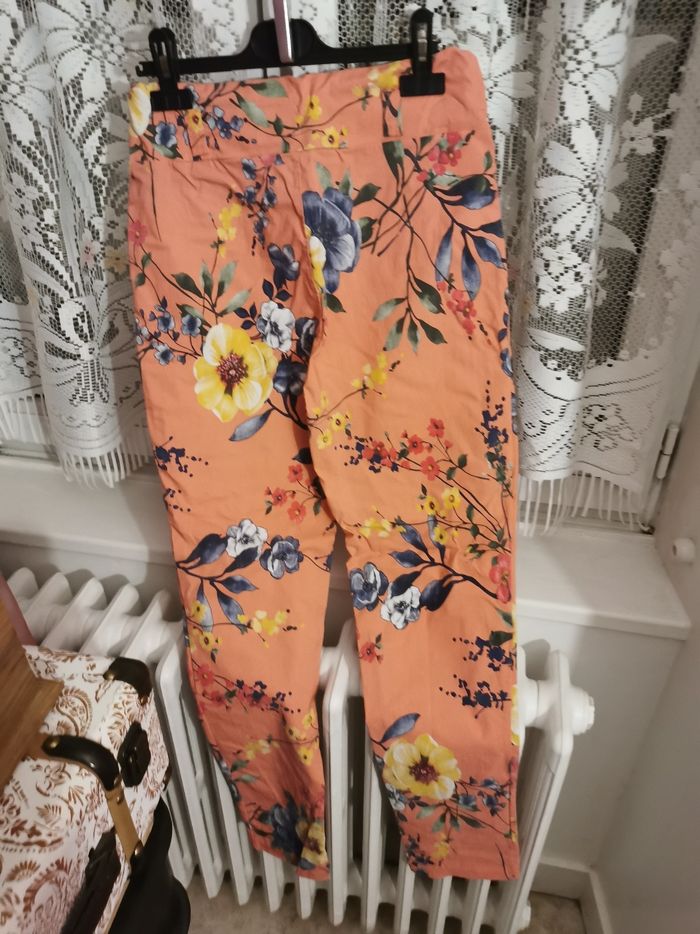 Pantalon avec élastique à la taille 2 poches - photo numéro 2