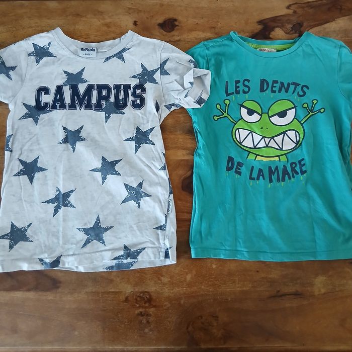Lot t-shirt garçon 6 ans - photo numéro 3