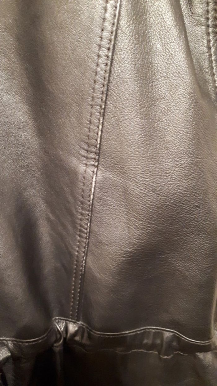 Manteau cuir cuirlor XL - photo numéro 5