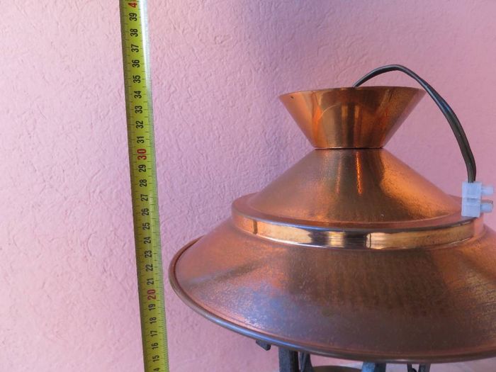 Lustre en cuivre - photo numéro 6
