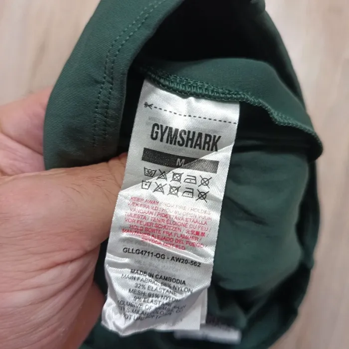 Legging gymshark femme M vert foncé - photo numéro 5