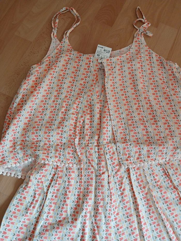 Combi short neuf avec étiquette taille 40 marque Kiabi - photo numéro 2