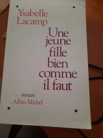Roman albin michel ysabelle lacamp