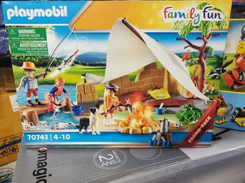 Playmobil 70743 Family Fun - Famille en camping.