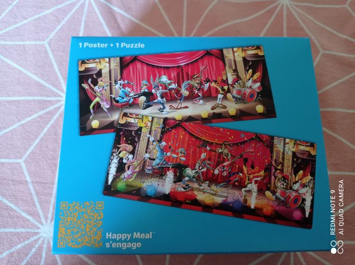 Puzzle + poster Mac Do, Looney Tunes : Musique - photo numéro 2