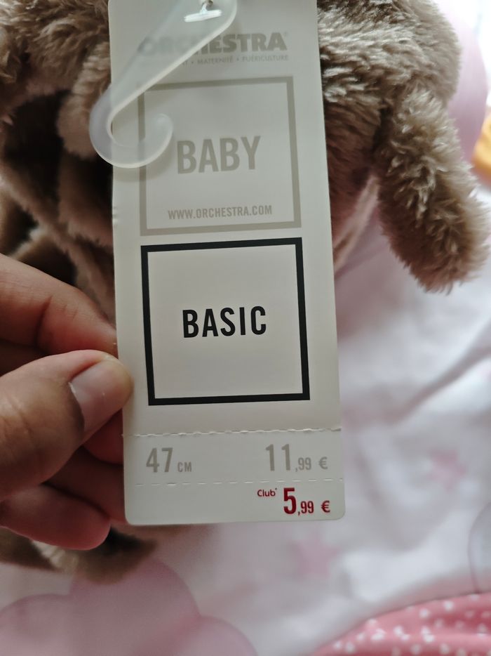 Bonnet-écharpe 2-en-1 ORCHESTRA Neuf – Marron – 12 mois (47 cm) - photo numéro 5