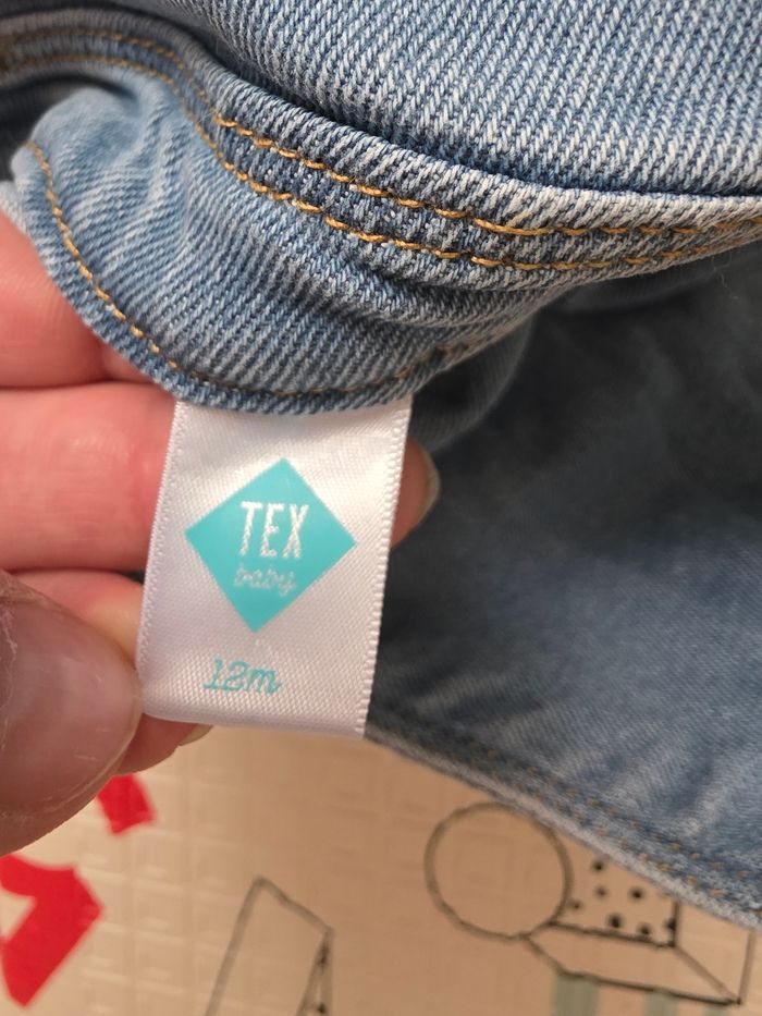 Salopette bleu clair Tex Baby 12 mois - photo numéro 3