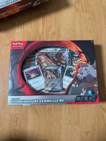 Coffret Pokémon Ursaking Lune Vermeille ex