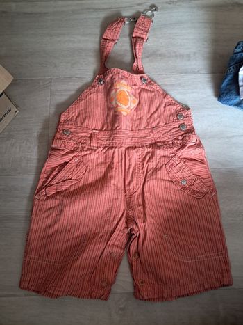 Salopette short