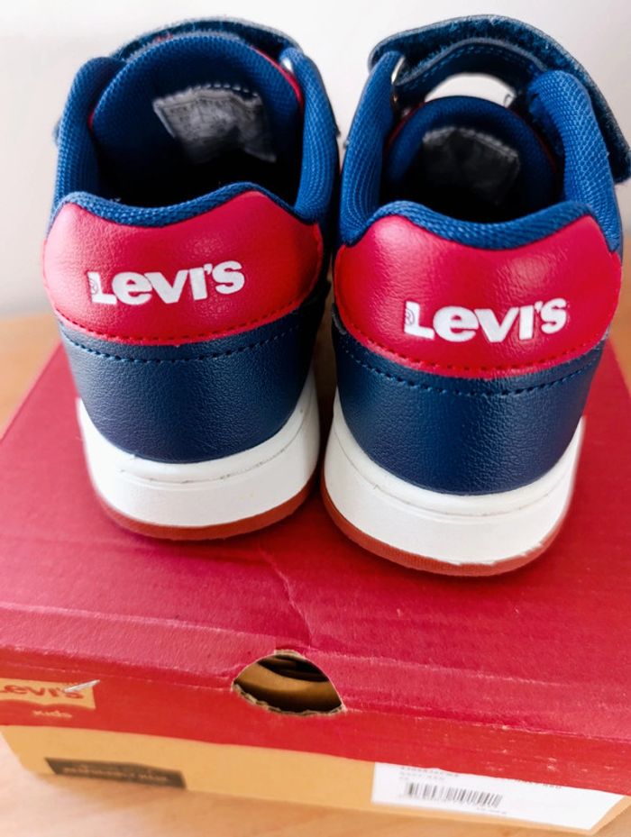 Basket sneakers Levis bleu/rouge t.29 🐎 - photo numéro 7