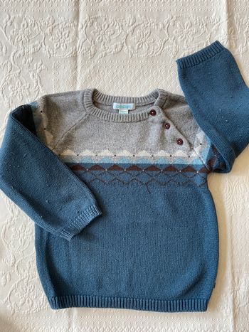 Pull Okaïdi 2 ans 24 mois avec laine