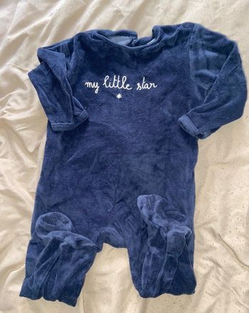 Pyjama my little star 18 mois bleu kiabi