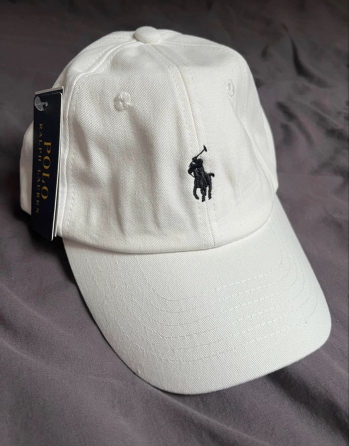 Casquette Ralph Lauren blanche - photo numéro 4