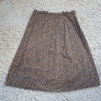 Jupe imprimée fleurie vintage