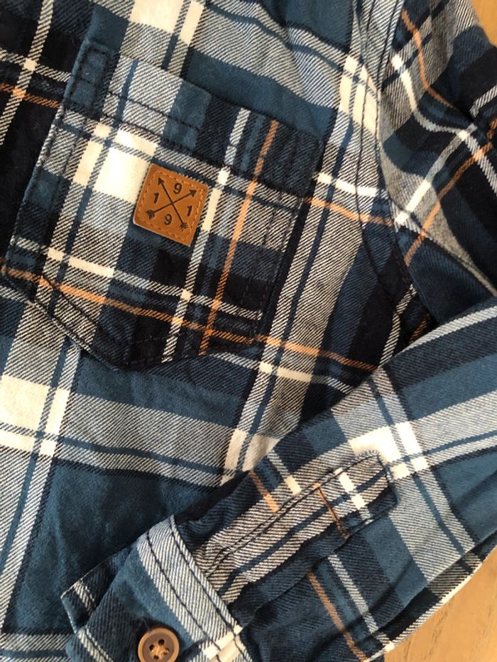 Chemise à carreaux 24 mois - photo numéro 2