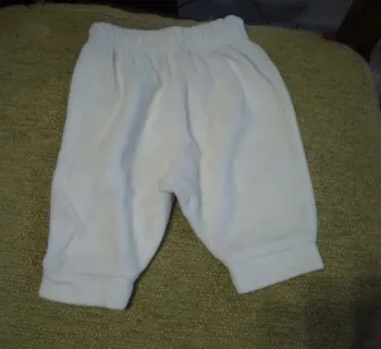 Pantalon velours blanc Kiabi 1M