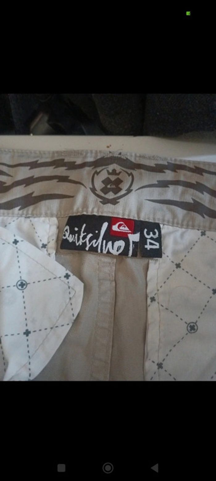 Pantalon jeans randonnée homme Quiksilver taille 46 jambes larges rétro vintage - photo numéro 8