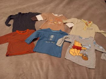 T-Shirts Manches Longues Taille 12 mois