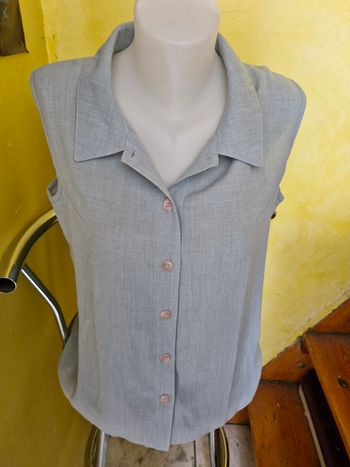 Chemise femme sans manche