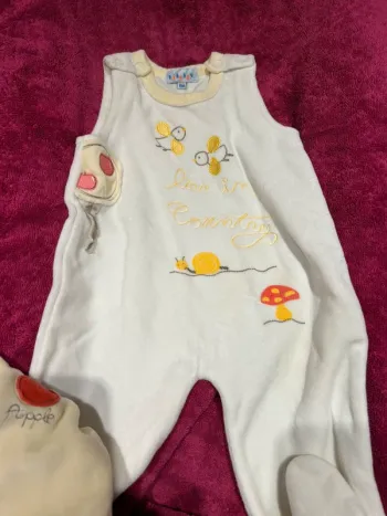 Pyjama bébé 2 pièces mixte – 6 mois