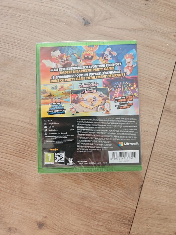 Rabbids party of legends xbox one neuf - photo numéro 2