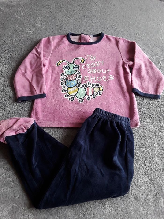 Pyjama deux pièces fille 2 ans