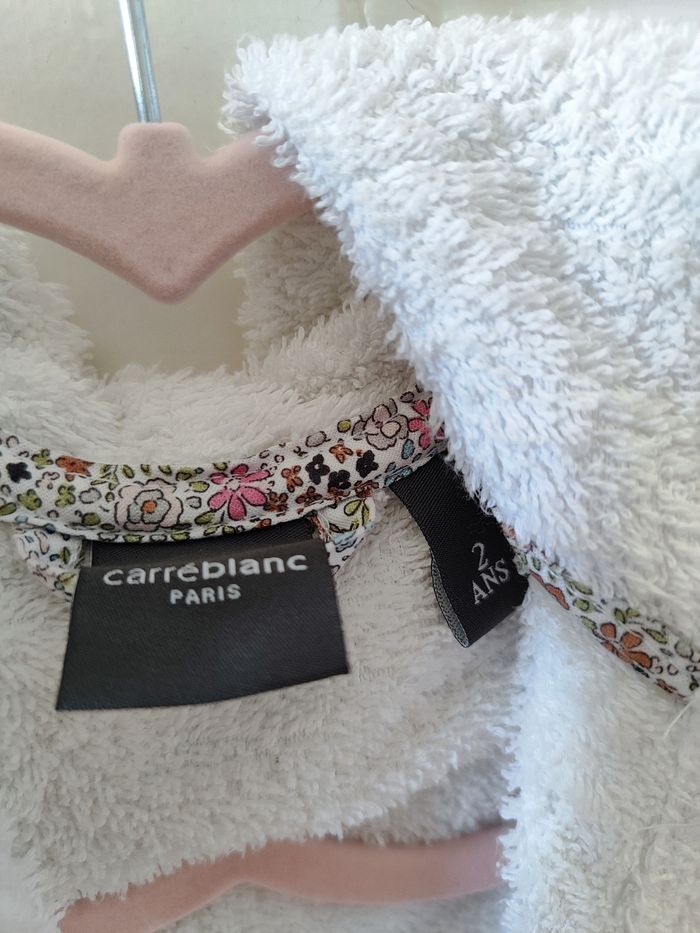 Peignoir motifs liberty 2 ans Carré Blanc - photo numéro 3