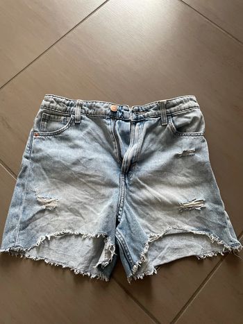 Short en jeans