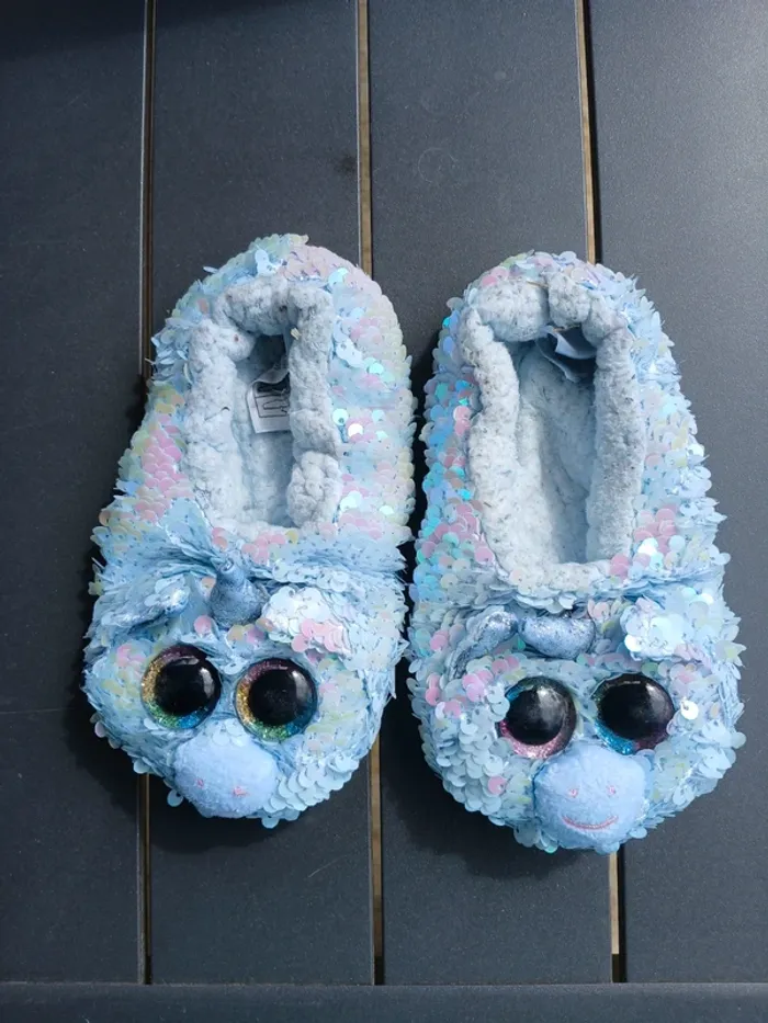 Chaussons fille Licorne - photo numéro 3