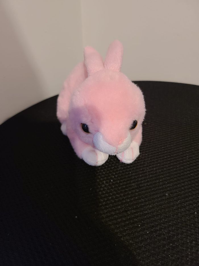 TY Beanie Baby - WALKER le lapin rose - photo numéro 2