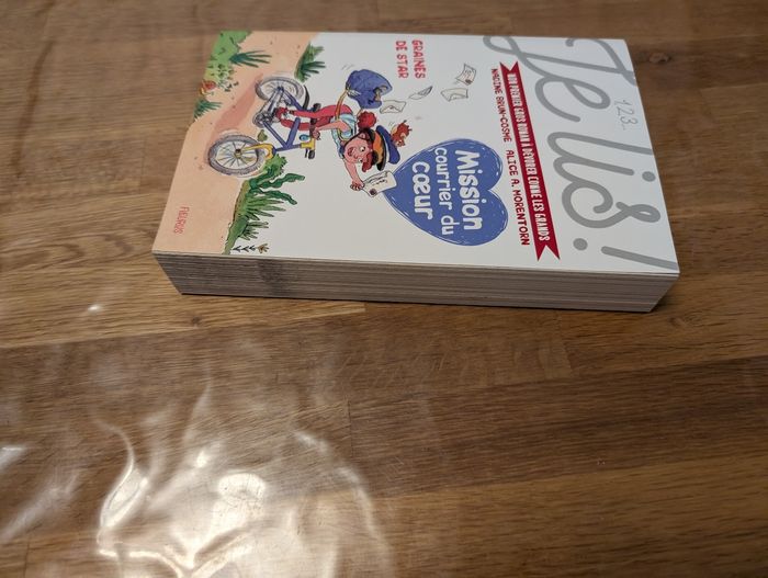 Livre Graines de star, Mission courrier du cœur Mon premier gros roman neuf - photo numéro 6