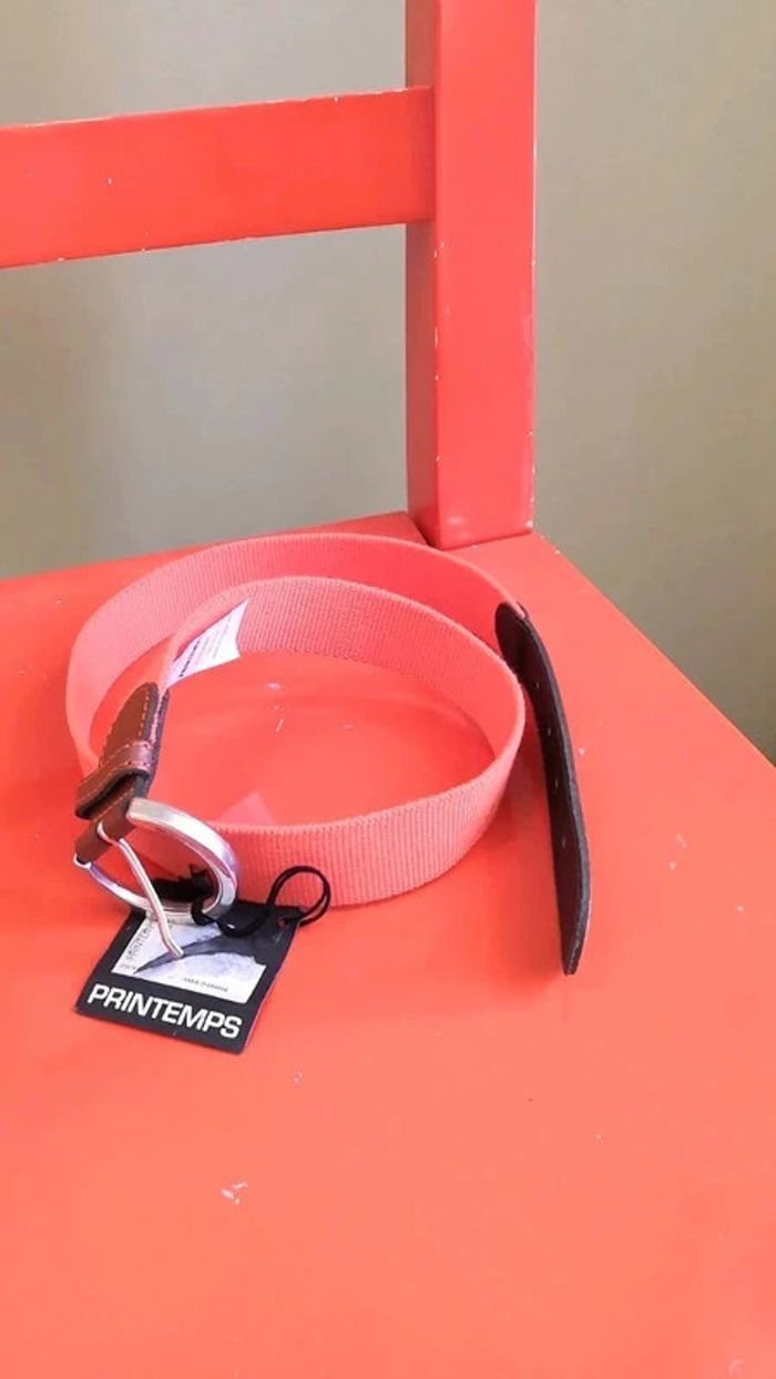 Ceinture orange Printemps t. 75