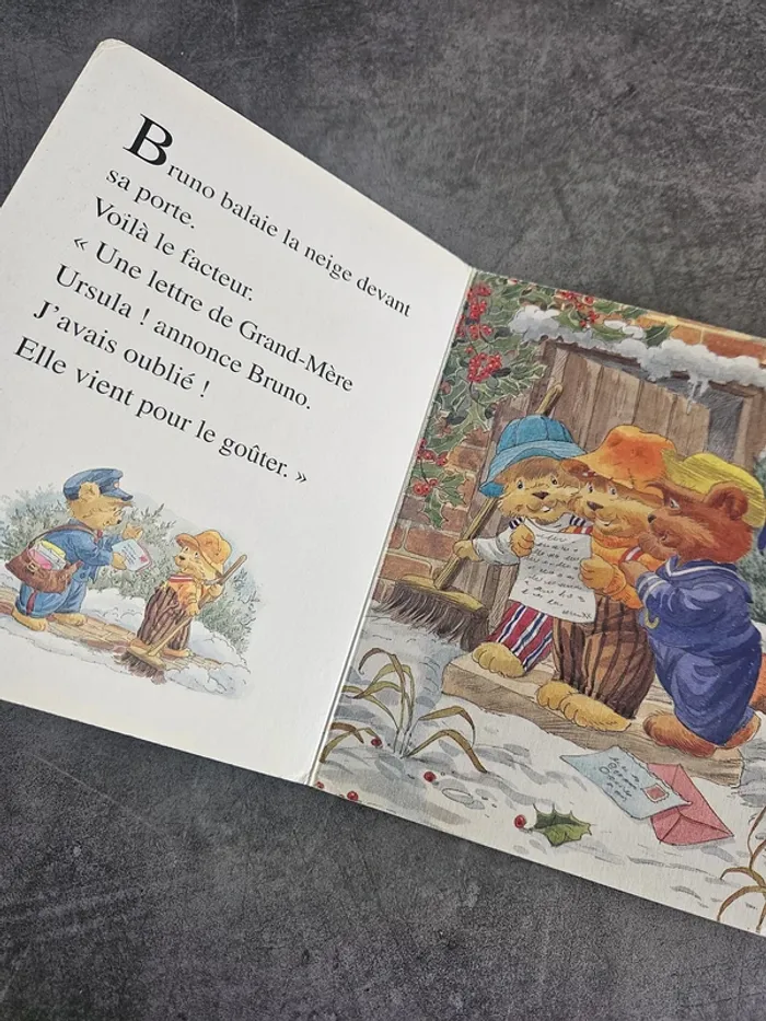 Livre enfant bébé "Bruno et ses copains : un gros gâteau" - photo numéro 4