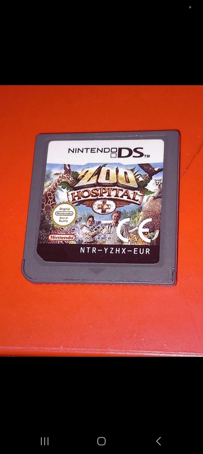 Zoo hospital Nintendo ds