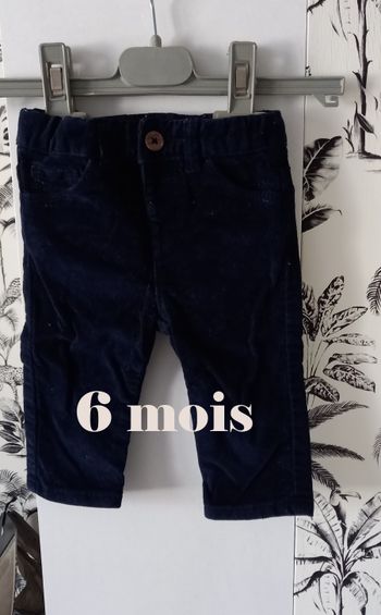 Pantalon velours marine