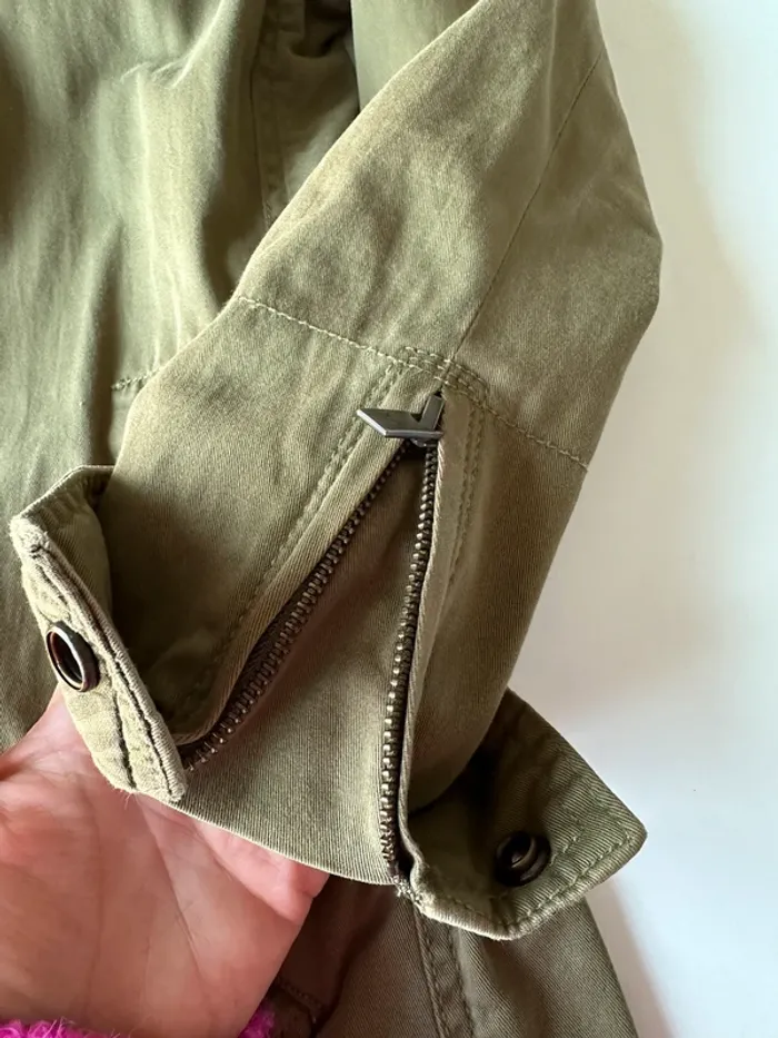 Veste kaki brodé scotch and soda - photo numéro 4