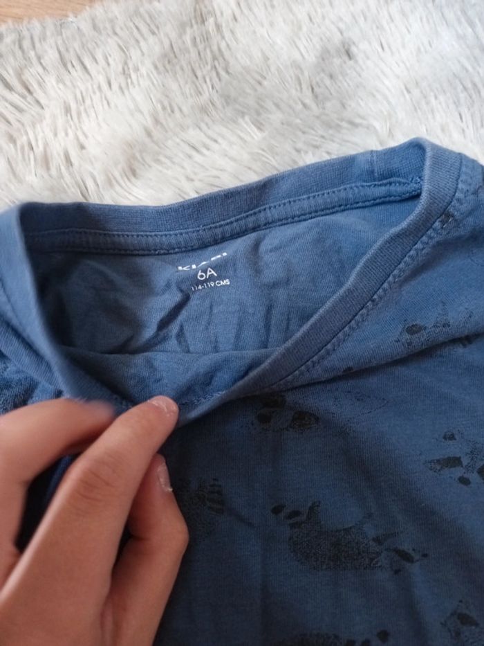 Lot tee-shirts kiabi taille 6 ans - photo numéro 5