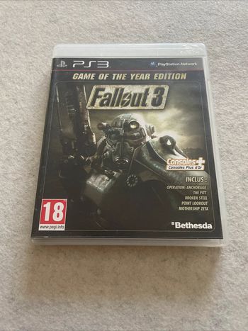 Fallout 3 Game Of The Year Edition Jeu Playstation 3 PS3 Complet FR
