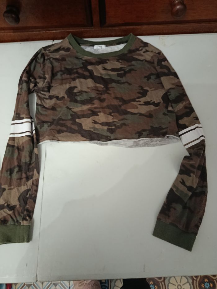 pull militaire croc top