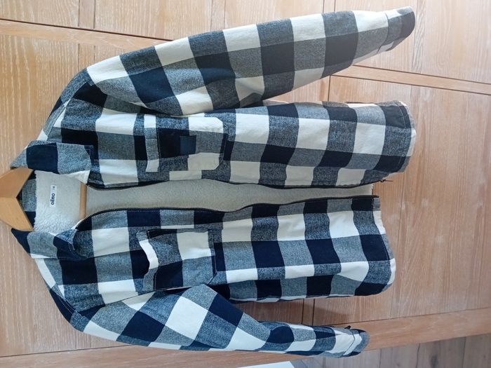 Veste doublée maille peluche Gémo garçon 16 ans - Neuve