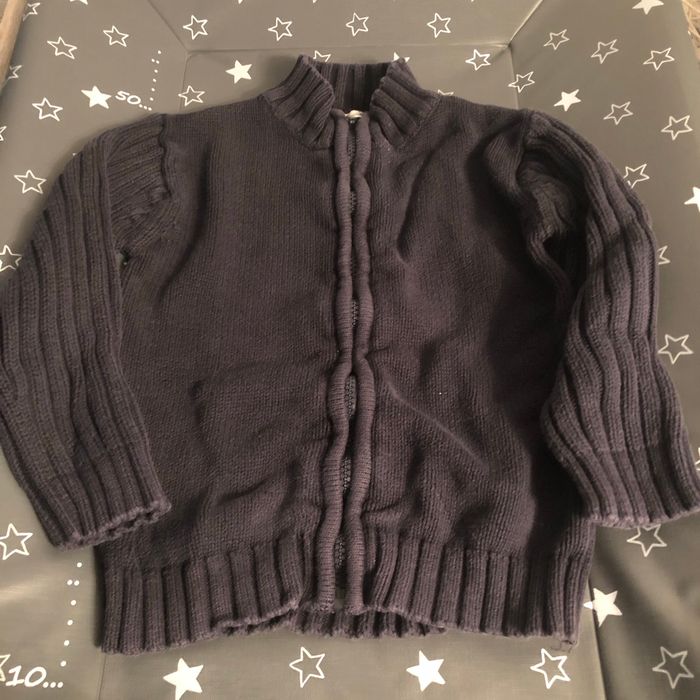 Gilet zippé 4 ans