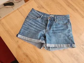 Short en jeans femme taille 36 gémo