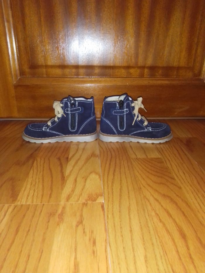 Boots cuir nubuck DPAM 26 Neufs - photo numéro 4