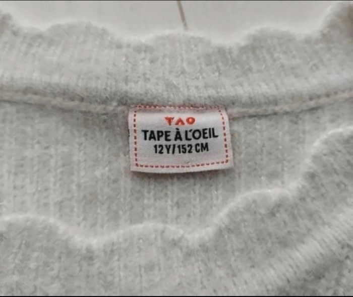 Pull blanc cassé - photo numéro 3