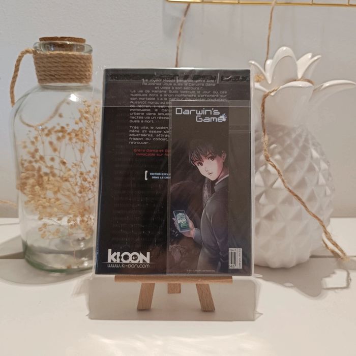 Manga Darwin's game tome 1 édition limitée exclusive japan expo - photo numéro 2