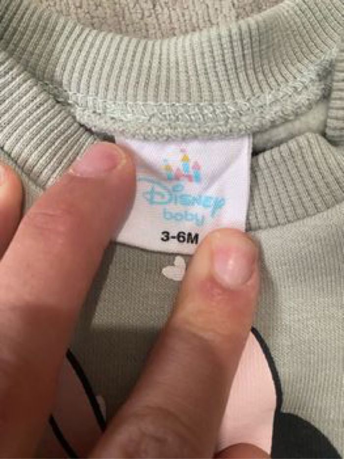 Ensemble jogging Minnie Disney 3/6 mois neuf - photo numéro 5