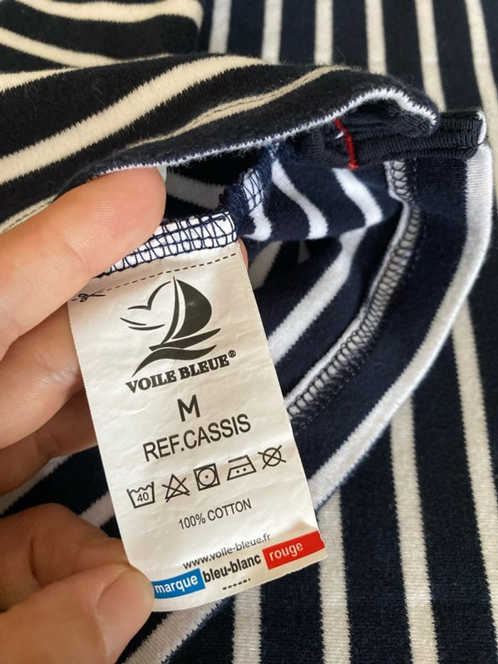Marinière Voile Bleue M - photo numéro 10