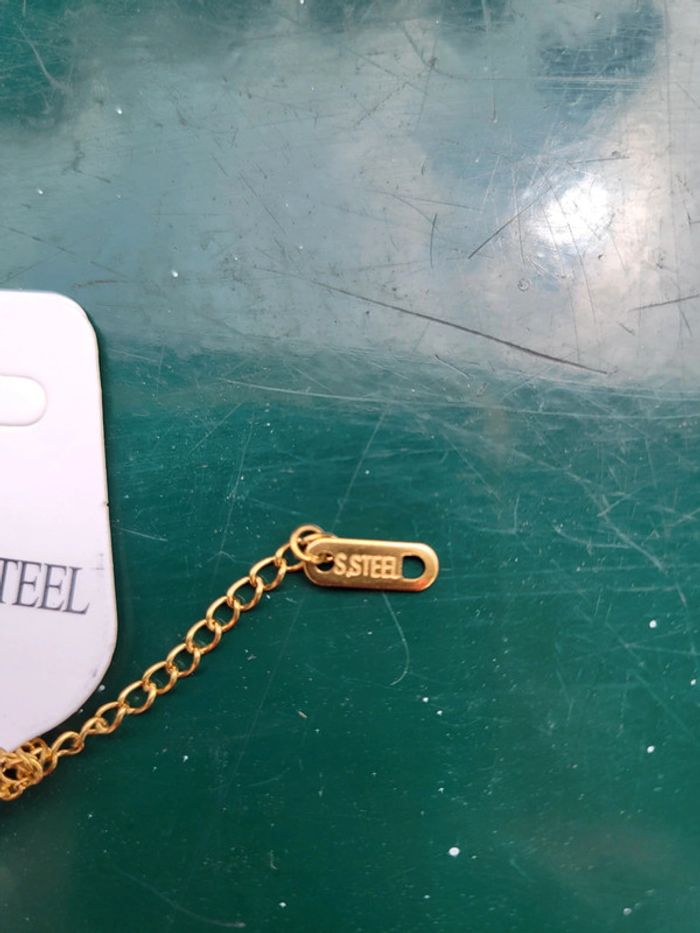 Parure acier inoxydable et émaux - photo numéro 8