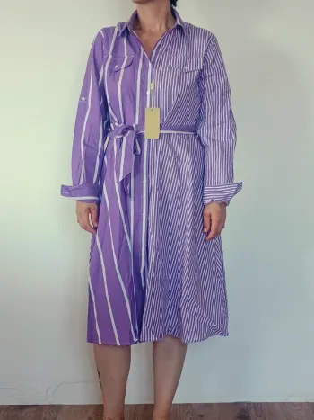 Robe chemise rayée Fittiway neuve TU